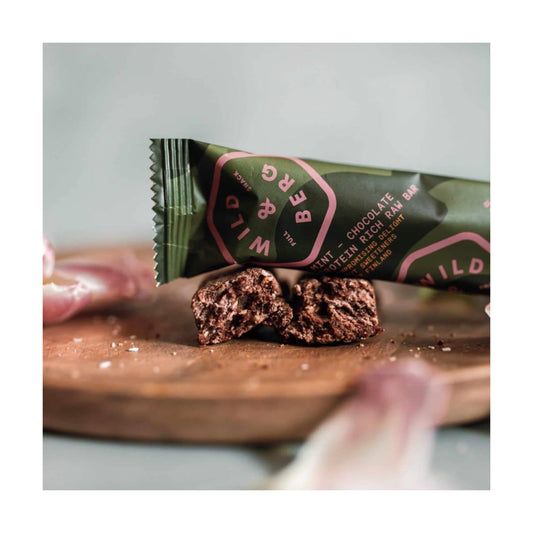 Wild & Berg Minttu-Suklaa – Proteiinipitoinen täysvälipala (40 g)